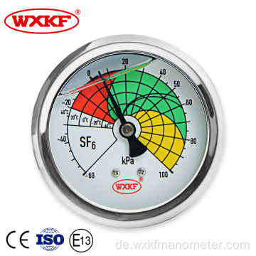 SF6 Gasdichte Messungsinstrumente mit Angabe